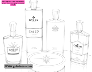 Don’t Overdo It: Creed fragrances are potent. One or two sprays are usually enough.