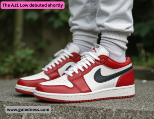 The AJ1 Low debuted shortly