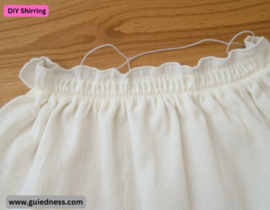  DIY Shirring