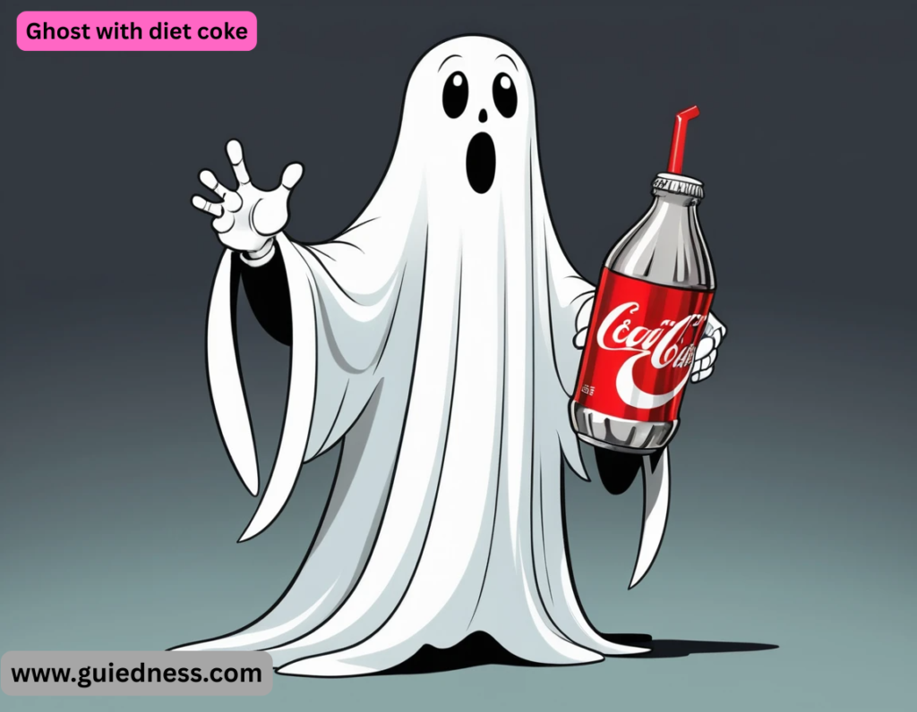 Ghost with diet coke