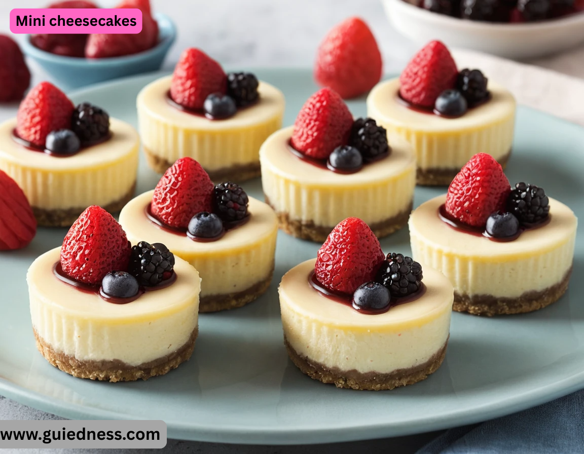 Mini cheesecakes