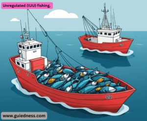Unregulated (IUU) fishing.