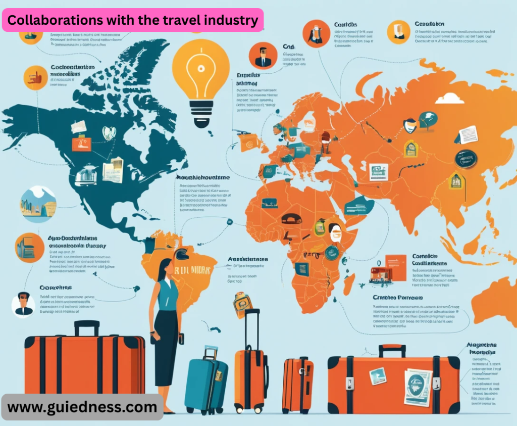 Collaborations with the travel industry