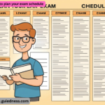 How to plan your exam schedule