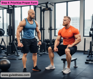 Step 4: Prioritize Proper Form