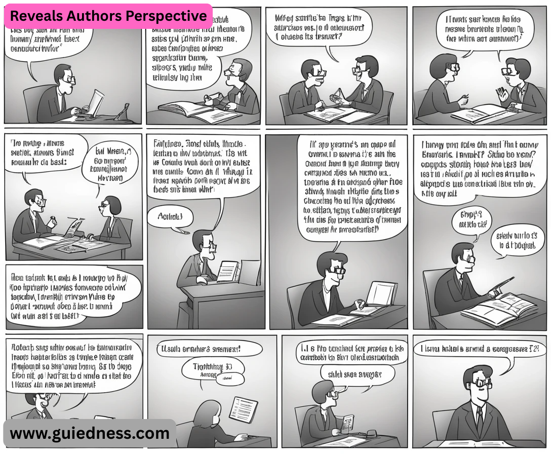 Reveals Authors Perspective